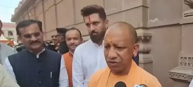 Yogi, Rajnath Singh offer puja at Kashi Vishwanath on Modi's 76th birthday