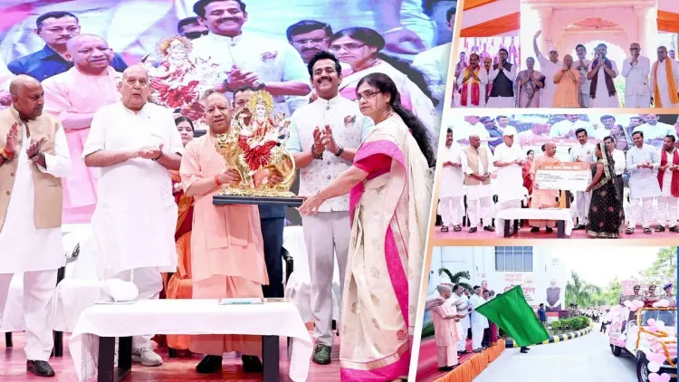 CM Yogi reaffirms UP govt's triple pledge on women, farmers, teachers