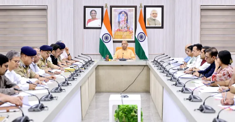 CM Yogi Reviews Law-Order Ahead of Muharram, Yoga Day