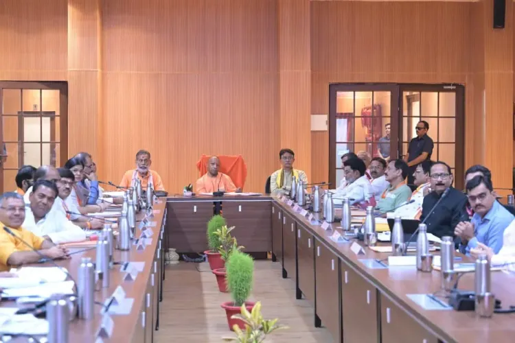 CM Yogi Reviews PWD Projects in Jhansi Division