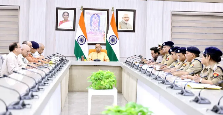 CM Yogi Reviews UP Police Recruitment Board in Lucknow