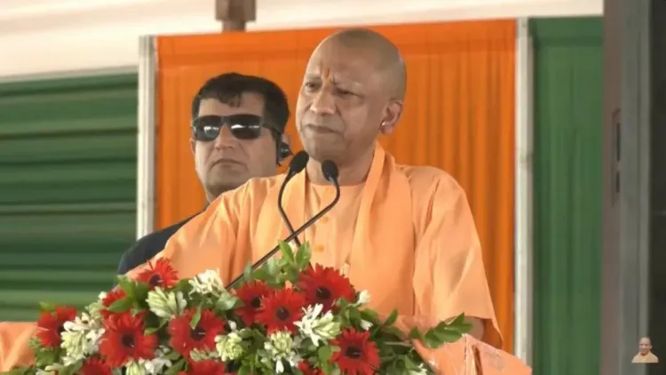 CM Yogi Targets SP, Congress Over Mafia Sympathies