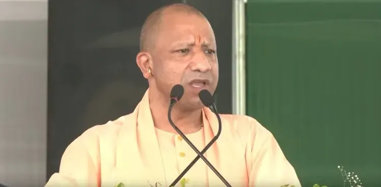 Yogi targets SP over JPNIC scam, touts women's free bus travel and UP healthcare gains