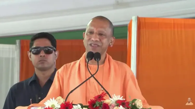 CM Yogi Targets SP's 'Chacha-Bhatija' Over Looted Public Funds