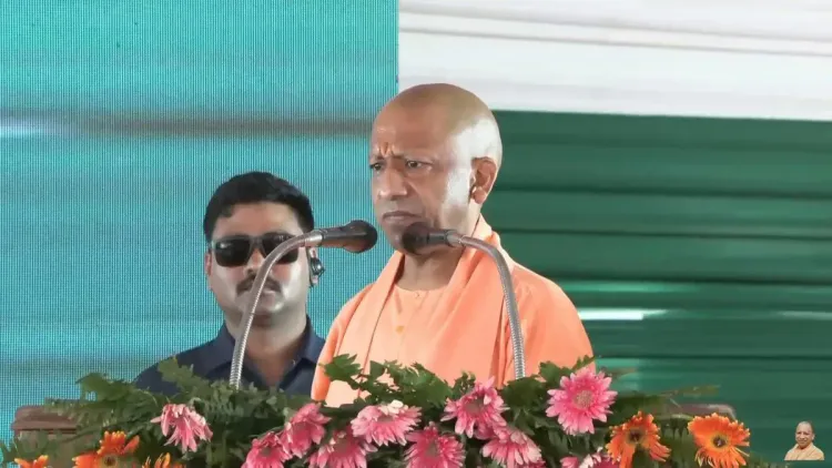 CM Yogi Warns Land Grabbers: Bulldozer Will Come
