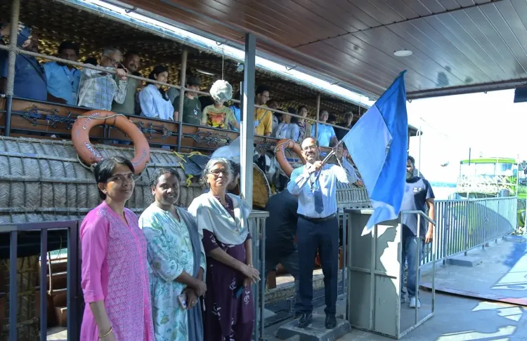 CMFRI Vembanad cruise maps 15 islands, century-old mangroves and Pokkali fields
