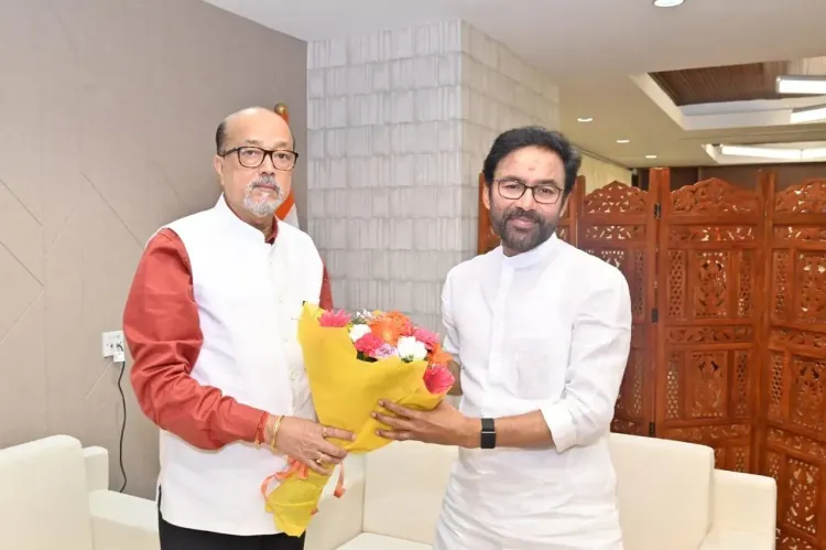 Coal Minister Kishan Reddy meets Chhattisgarh Governor Ramen Deka