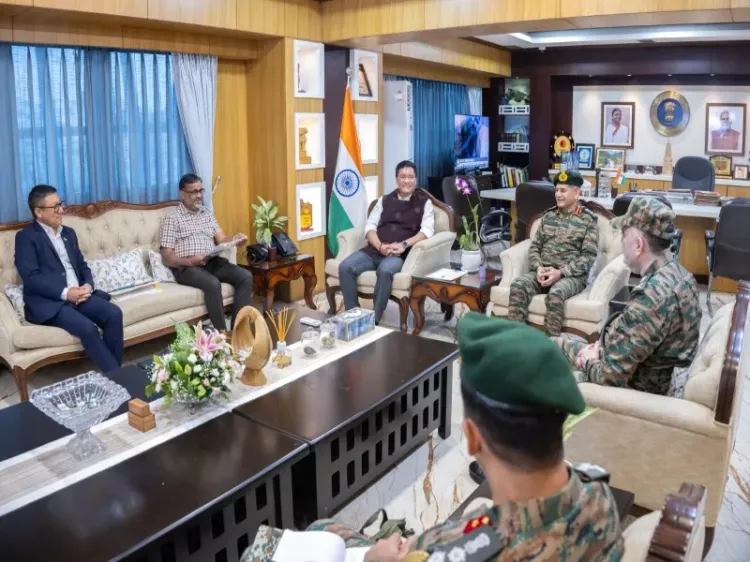 What Did CoAS Gen Dwivedi Discuss with Arunachal CM?