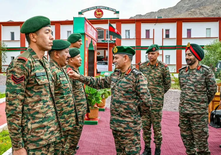 COAS General Upendra Dwivedi reviews Ladakh ops preparedness at Fire and Fury Corps