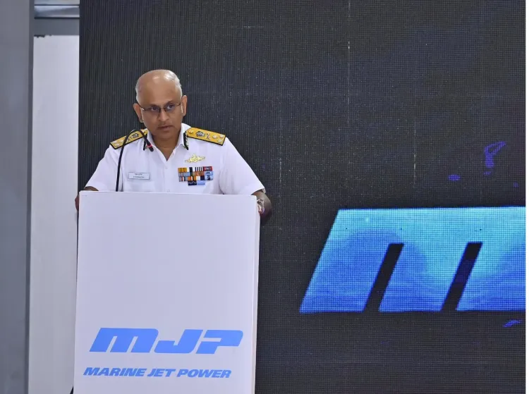 Did the Coast Guard DG Launch a Waterjet Production Facility in Goa?
