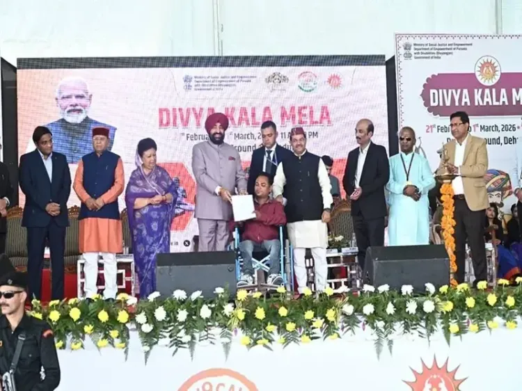 How is MoS B.L. Verma Committed to Integrating Divyangjan into the Mainstream?