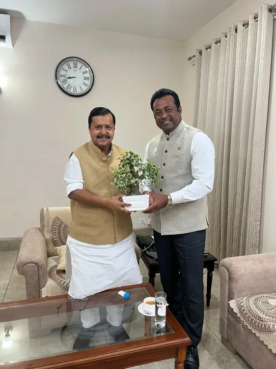 Leander Paes Joins BJP: A Commitment to Youth and Sports