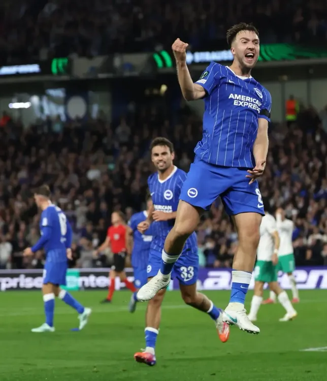 Brighton thrash Zalgiris 4-0 in Conference League opener at Amex