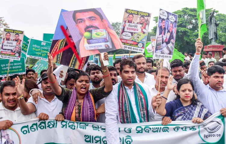 Odisha textbook row: Congress, BJD demand Gond's resignation; BJP hits back
