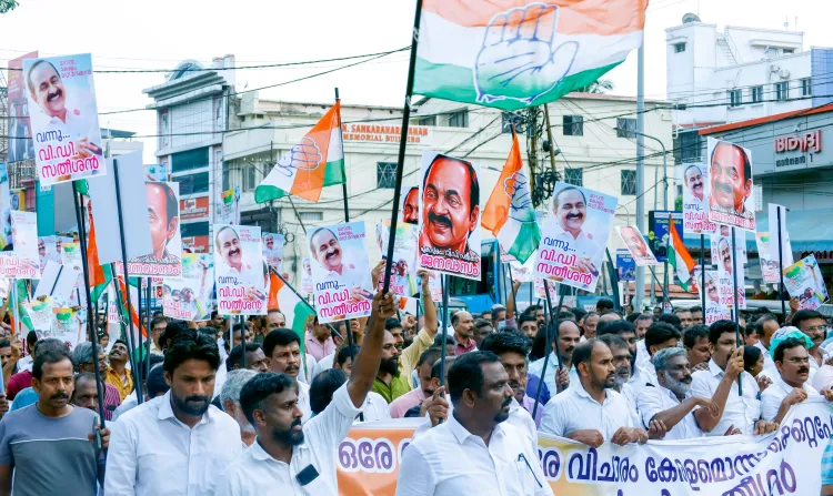 Kerala CM race: Satheesan supporters hit streets as Congress infighting turns bitter