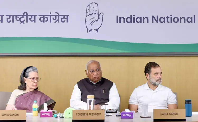 कांग्रेस कार्यसमिति का प्रस्ताव: CEC ज्ञानेश कुमार तत्काल इस्तीफा दें, SIR पर रोक और 13.30 करोड़ नाम बहाल हों