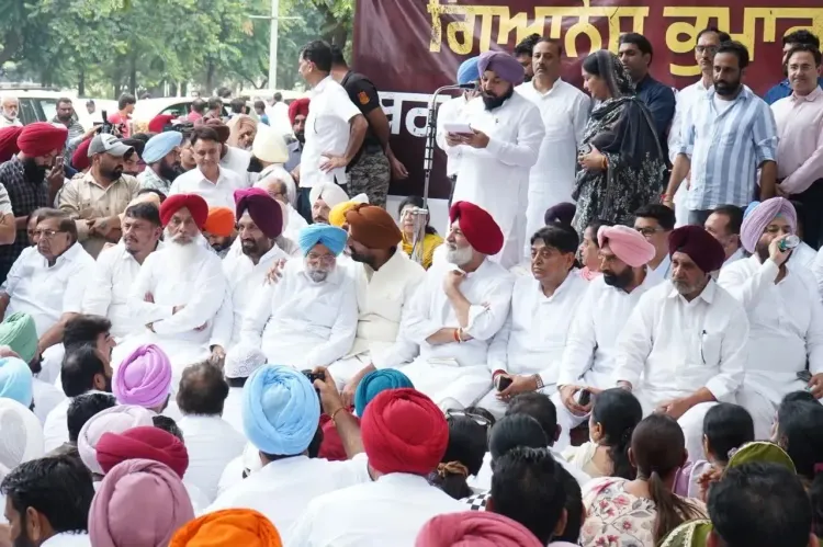 Congress protests in Chandigarh, demands removal of CEC Gyanesh Kumar