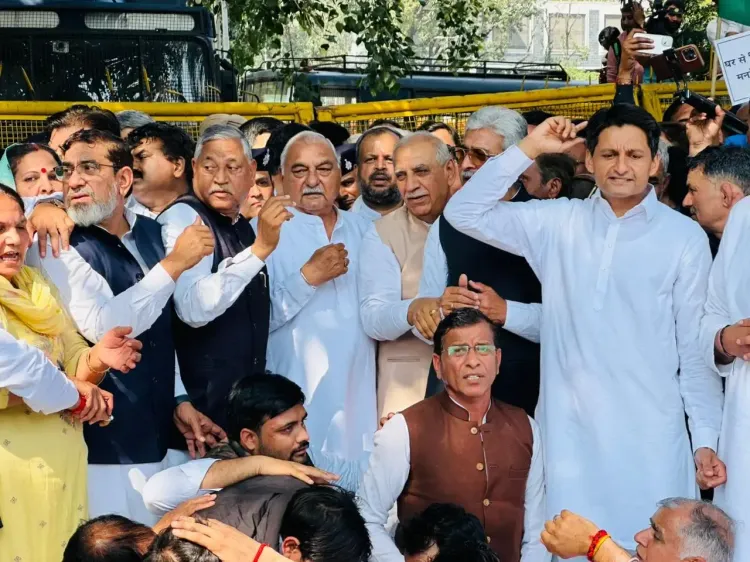 कांग्रेस सांसद दीपेंद्र सिंह हुड्डा का भाजपा सरकार पर तीखा आरोप, विरोध प्रदर्शन पर उठाए सवाल