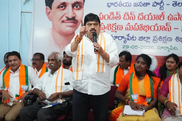 Telangana BJP chief accuses Congress of using NTR statue to woo Andhra voters ahead of GHMC polls