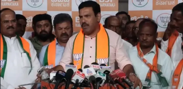 Karnataka BJP chief Vijayendra accuses Congress of plotting 'anarchy', predicts 25 MLAs to defect
