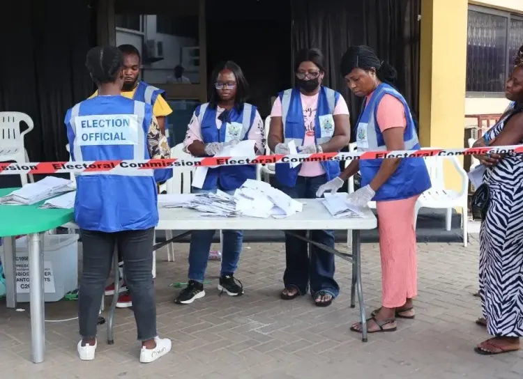 Counting Commences as Polling Ends in Ghana's Presidential and Parliamentary Elections