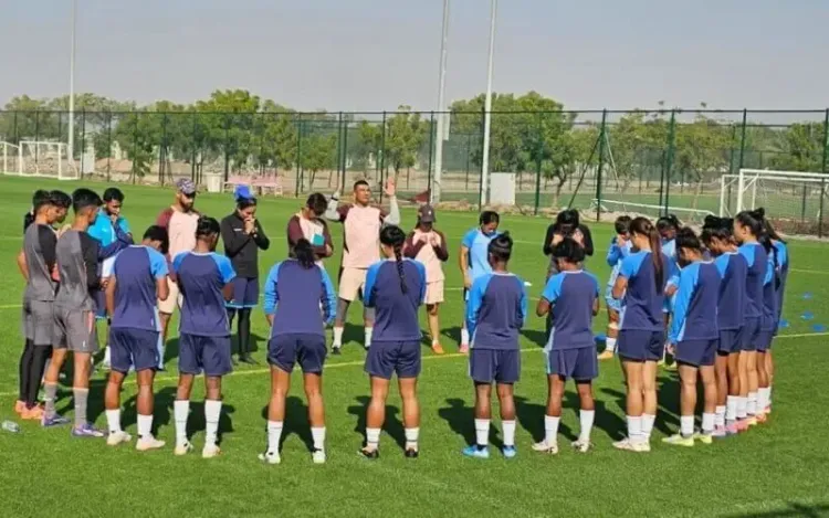 Crispin Chettri Names 39 Probables for AFC Women's Asian Cup 2026 Qualifiers
