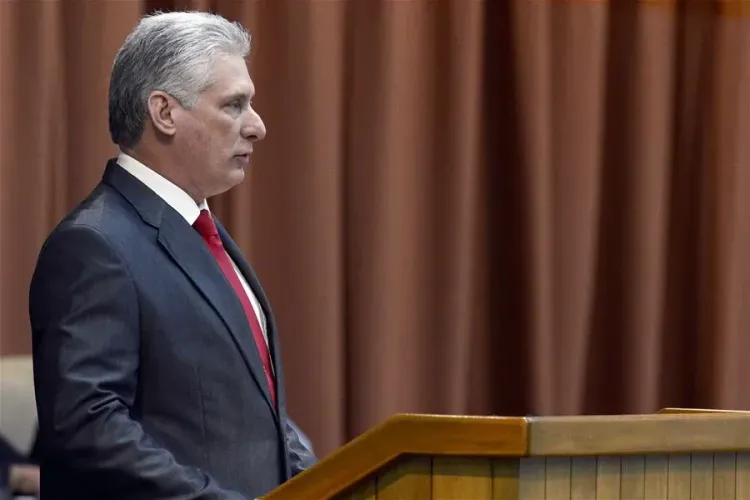 Cuba's Diaz-Canel slams US 'empty rhetoric' on terrorism label, warns of military threat
