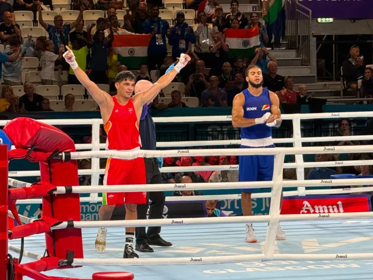 CWG 2026: Ankush storms into men's 80kg semis, seals boxing medal