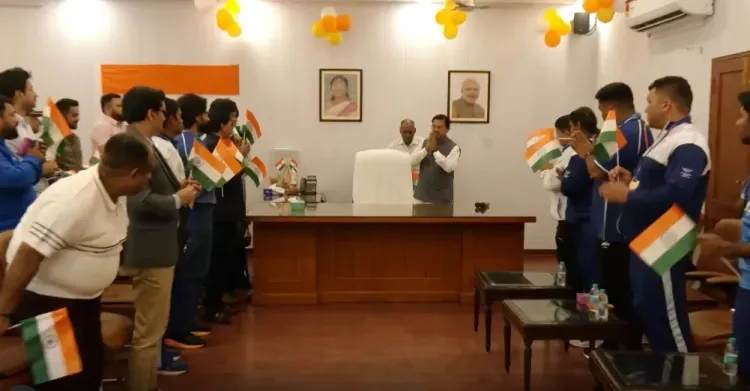 सीडब्ल्यूजी 2026: राज्यमंत्री बीएल वर्मा ने ग्लासगो के पदकवीर पैरा एथलीट्स को किया सम्मानित