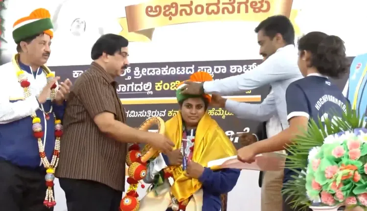 शिल्पा शायला का बेंगलुरु में भव्य स्वागत, CWG 2026 ब्रॉन्ज के बाद बोलीं — 'देश के लिए और मेडल जीतूंगी'