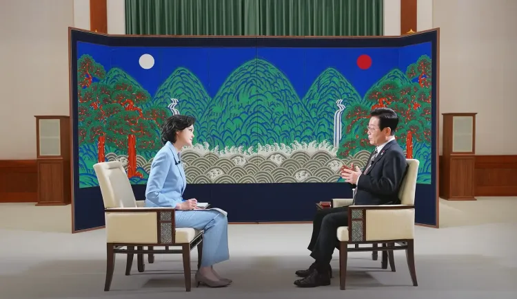 क्या दक्षिण कोरियाई राष्ट्रपति ली जे-म्युंग ने सीएमजी को दिया विशेष साक्षात्कार?