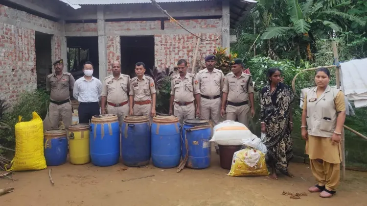 दक्षिण त्रिपुरा: जमीन में दफन मिला 210.5 किलो गांजा, बारी पुलिस ने अमल दास के घर छापा मारा