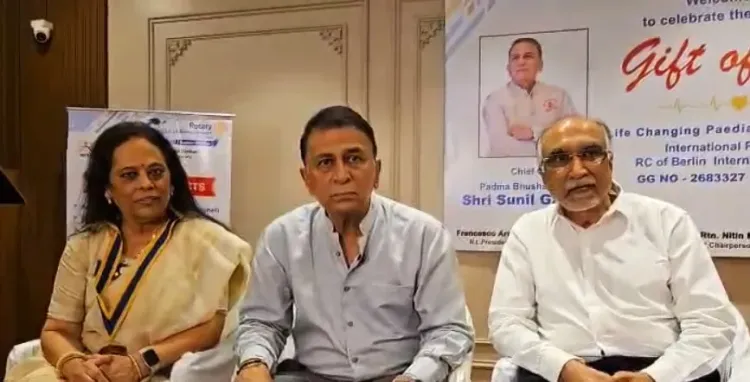 सुनील गावस्कर ने सराहा 'गिफ्ट ऑफ लाइफ' अभियान, 850 बच्चों की मुफ्त हार्ट सर्जरी पूरी