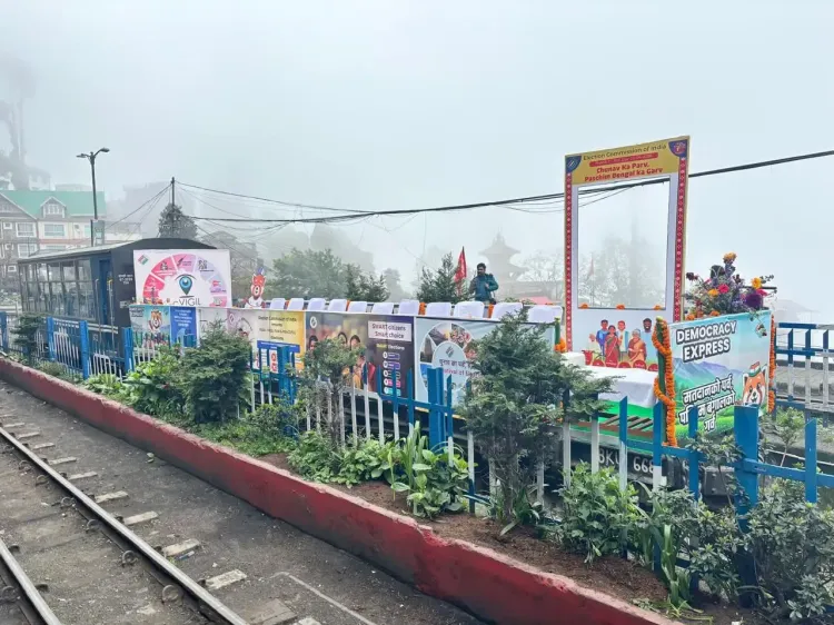 Northeast Frontier Railway Launches Mega SVEEP Drive for Voter Awareness in Darjeeling