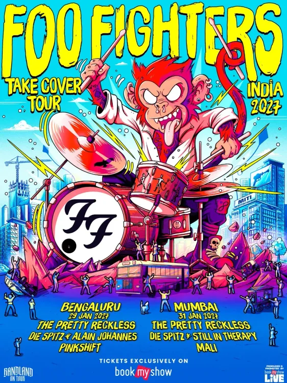 Foo Fighters India debut: Dave Grohl promises 'worth the wait' shows in January