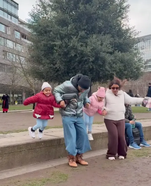 Debinna Bonnerjee talks about 'missed naps, tired legs & testing moments' while travelling with children