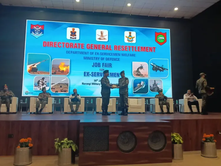 Defence Ministry Conducts Major Job Fair for Ex-Servicemen at Delhi Cantonment