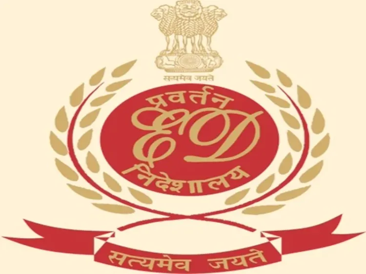 Has the ED seized Rs 2.20 crore in a government land scam?
