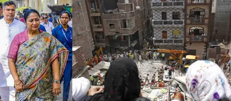 Delhi: Four Lives Lost in Mustafabad Building Collapse; CM Initiates Investigation