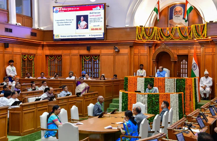 How Did the Delhi Assembly Celebrate Operation Sindoor?