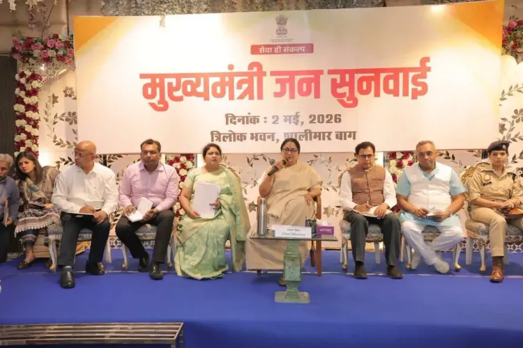 Delhi CM Rekha Gupta holds Jan Sunwai in Shalimar Bagh, resolves grievances on spot