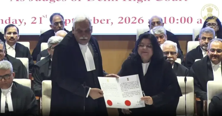 दिल्ली हाईकोर्ट में 7 नए जज शामिल, मुख्य न्यायाधीश उपाध्याय ने दिलाई शपथ; जजों की संख्या 50 हुई