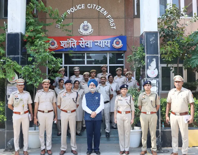 Delhi L-G T.S. Sandhu makes surprise visit to Dwarka police station, reviews safety