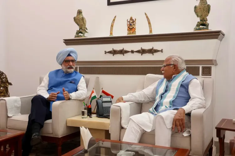 Delhi L-G Sandhu, Union Minister Manohar Lal discuss city infra and urban mobility