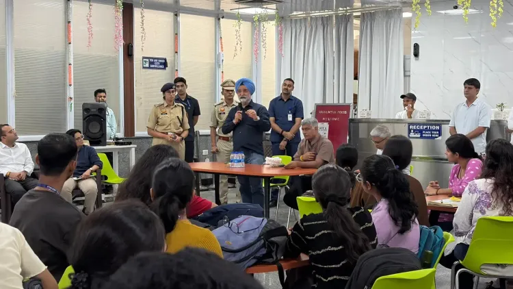Delhi L-G TS Sandhu meets AIIMS women students on campus safety