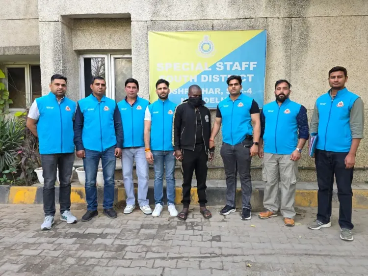 दिल्ली के महरौली में ड्रग तस्करी के मामले में नाइजीरियन नागरिक की गिरफ्तारी, 10 करोड़ की कोकीन बरामद