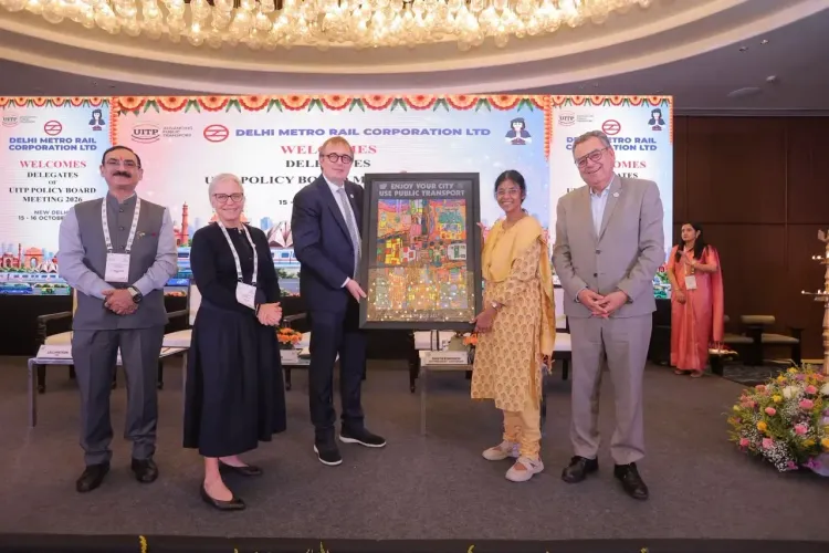 Delhi Metro hosts UITP Policy Board Meeting with 46 delegates from 19 countries