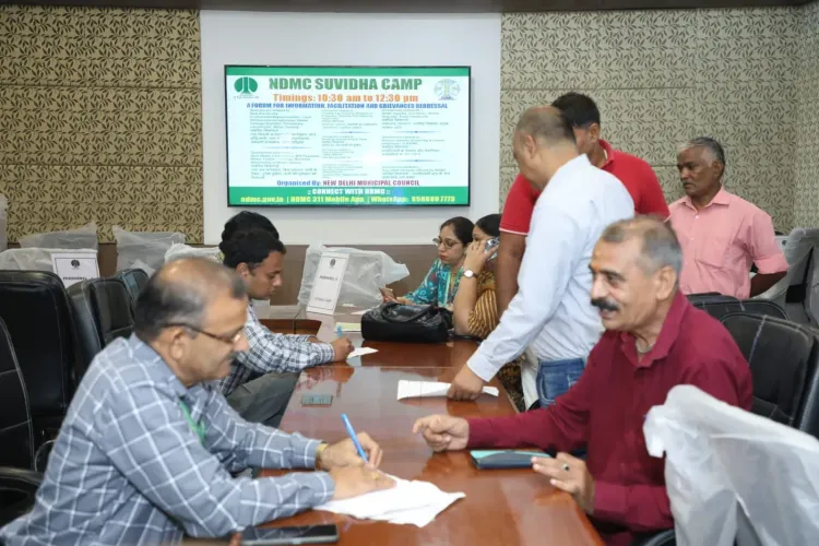 NDMC Suvidha Camp at Connaught Place resolves 80 grievances in one day