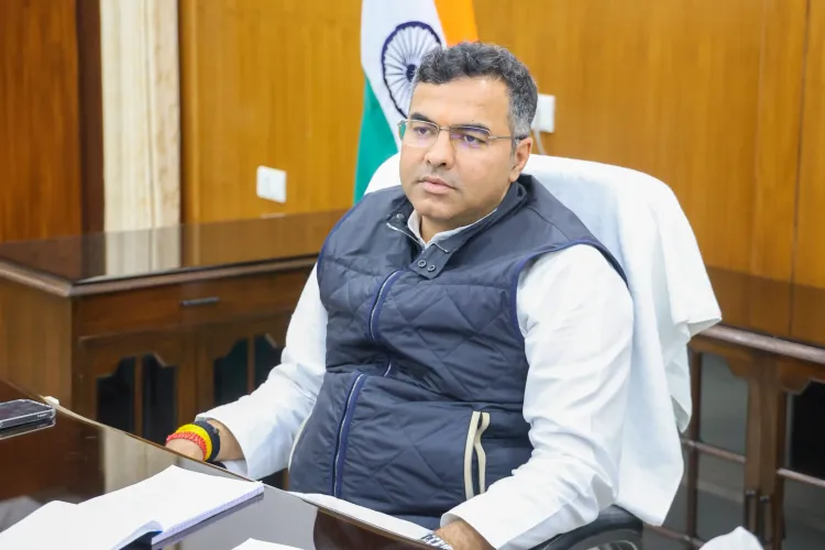 Delhi's Parvesh Verma Takes Office as PWD Minister, Commits to Yamuna Cleanup