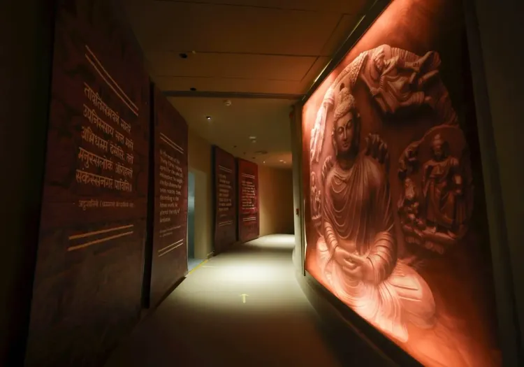 क्या पीएम मोदी ने भगवान बुद्ध से जुड़े अवशेषों की प्रदर्शनी में आने का आह्वान किया?